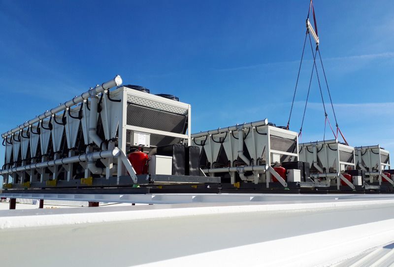 Chiller para Data Center (*imagem ilustrativa)